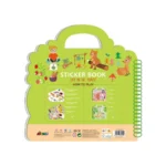AVENIR Sticker Book, Life In The Forest, Βιβλίο Χειροτεχνίας με 300 Αυτοκόλλητα - Image 2