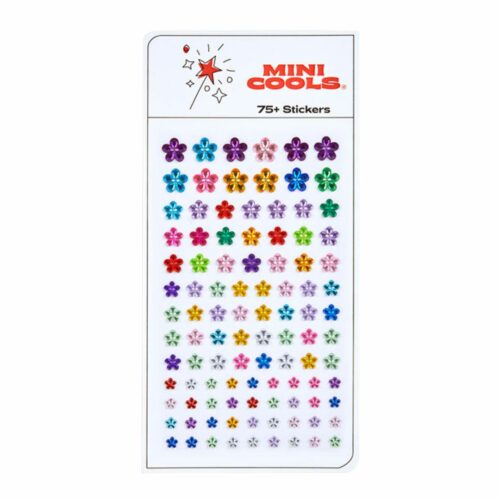 Mini Cools. 75+ Αυτοκόλλητα σε σχήμα Λουλούδι